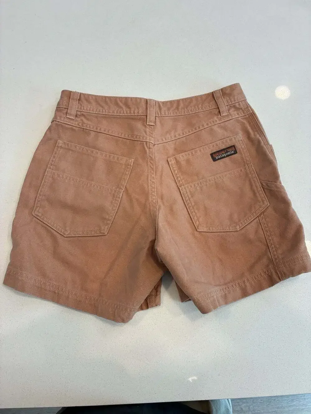 Patagonia Canvas Utility Shorts Size 6 Brown Workwear
